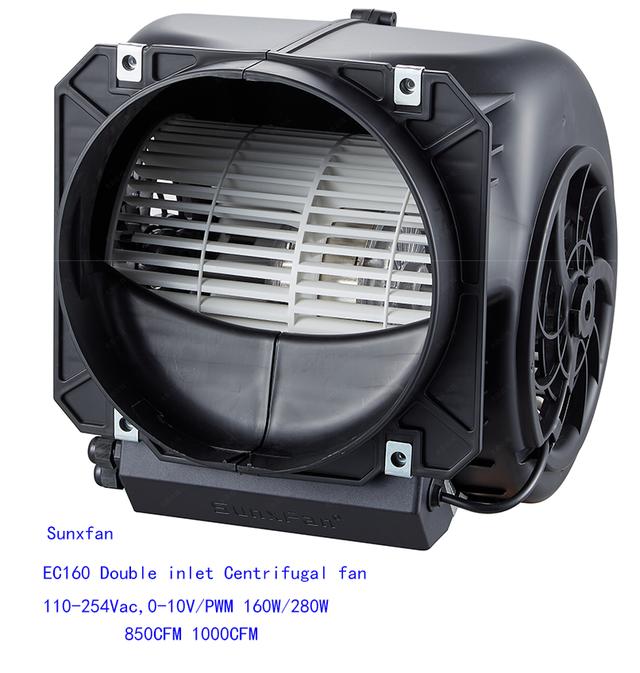 The choice of Luxurious range hood engineers - EC double inlet fan