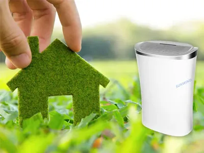 带EcoVent风风的空气净化器