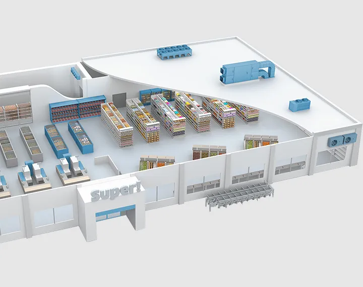 单进口正向离心风机的应用