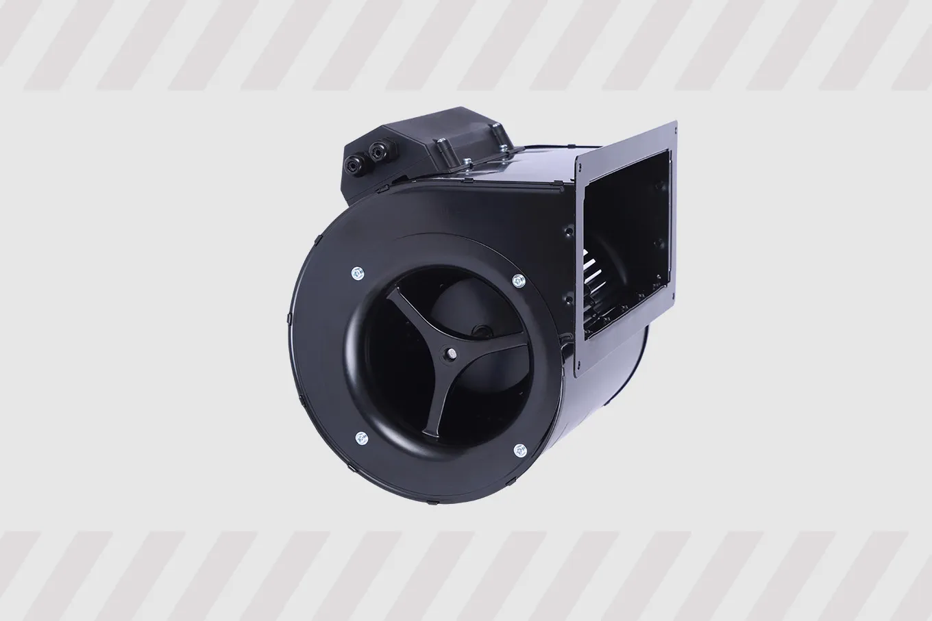 前倾式离心风机视频